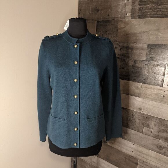 Talbot's NWT Merino Wool Sweater LP - Picture 3 of 6